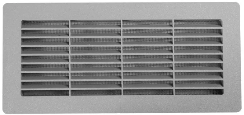 Obrázok Mriežka šedá 248x117 do plochého potrubia 220x90 KVS290136G