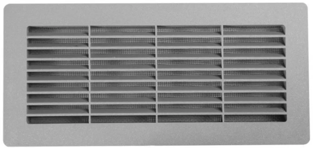 Mriežka šedá 248x117 do plochého potrubia 220x90 KVS290136G