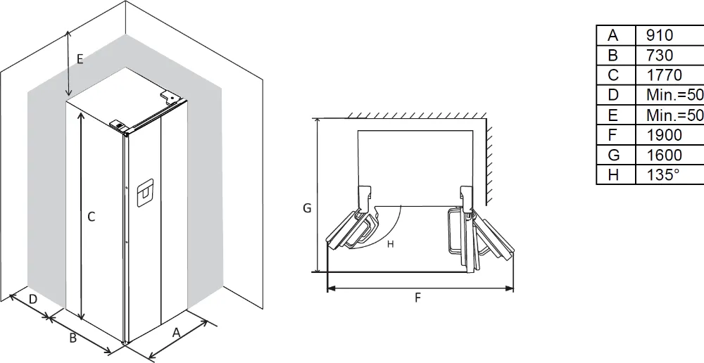 Obrázok CHLADNIČKA SIDE BY SIDE KCSN577LD