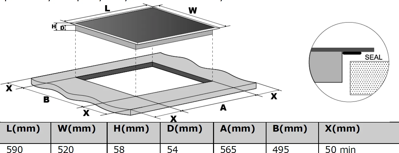 Obrázok DOSKA INDUKČNÁ KPI6045BP