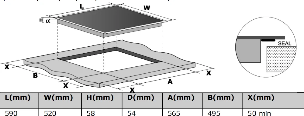 Obrázok DOSKA INDUKČNÁ KPI6045BP