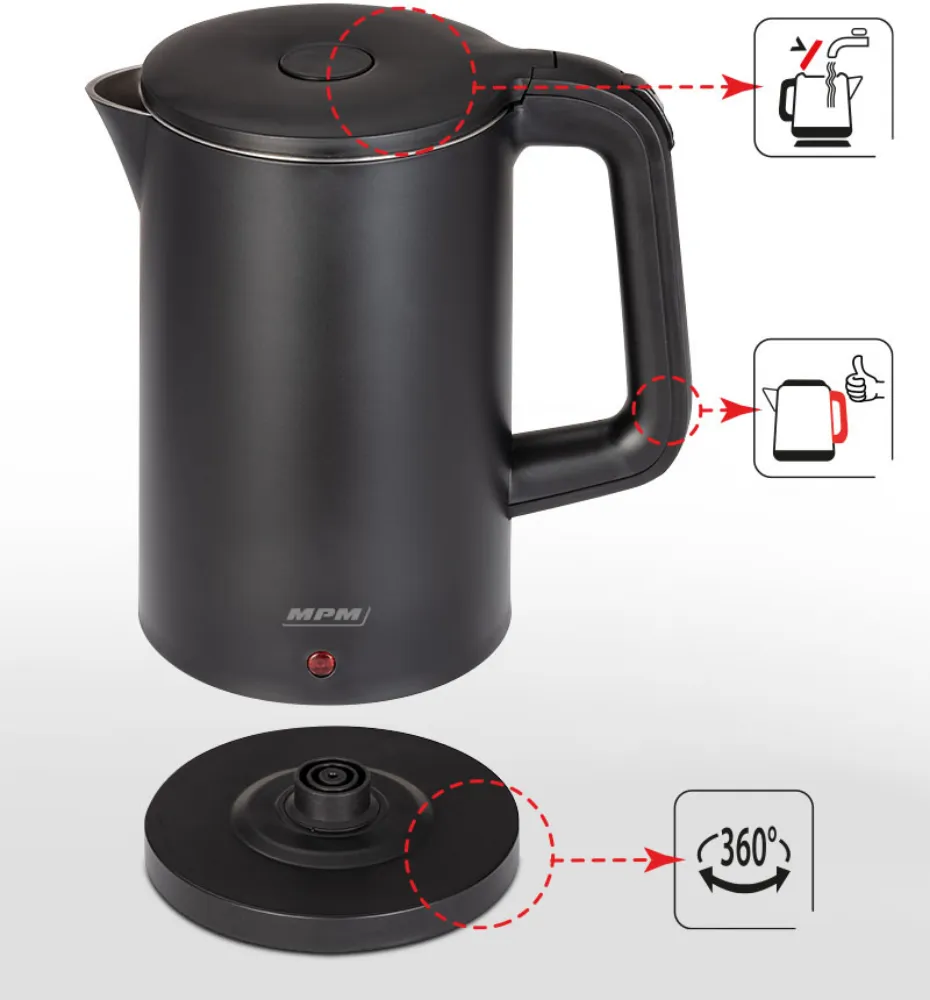 Obrázok KONVICE RYCHLOVARNÁ MPM MCZ-105/C černá