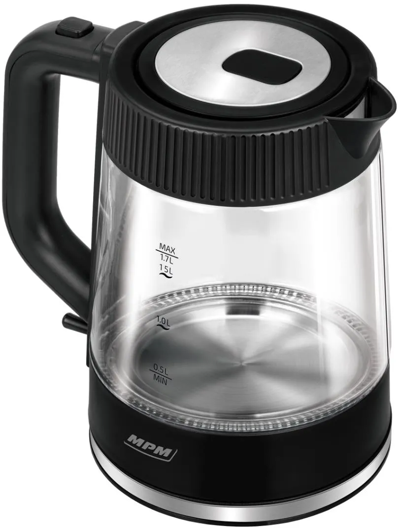 Obrázok Rýchlovarná kanvica MPM MCZ-117 sklenená s podsvietením