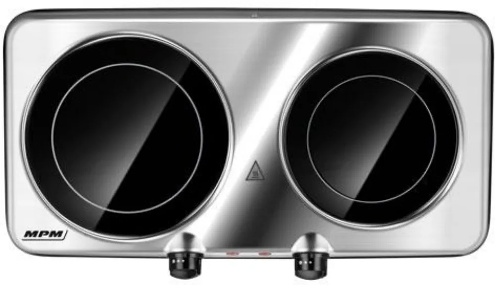 VAŘIČ DVOUPLOTNOVÝ MPM MKE-20 sklokeramické plotny