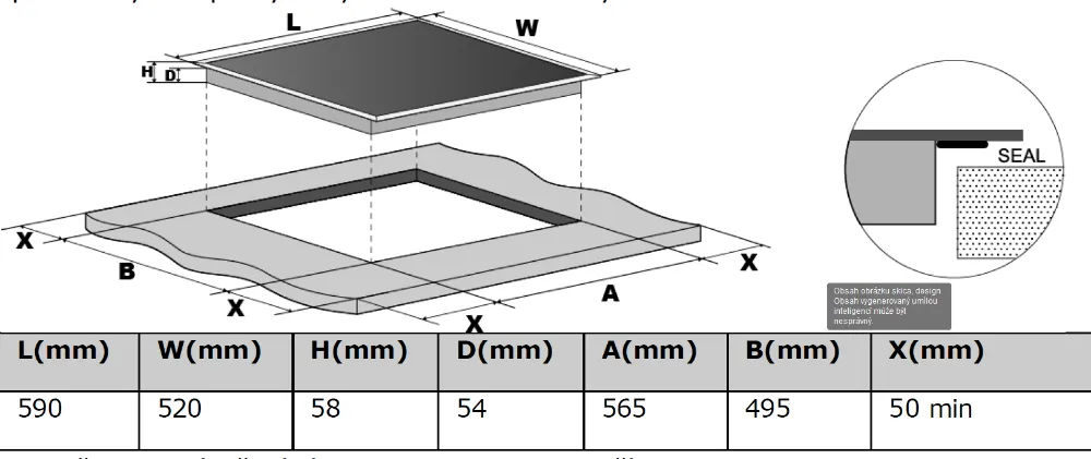 Obrázok DOSKA INDUKČNÁ KPI6016BP