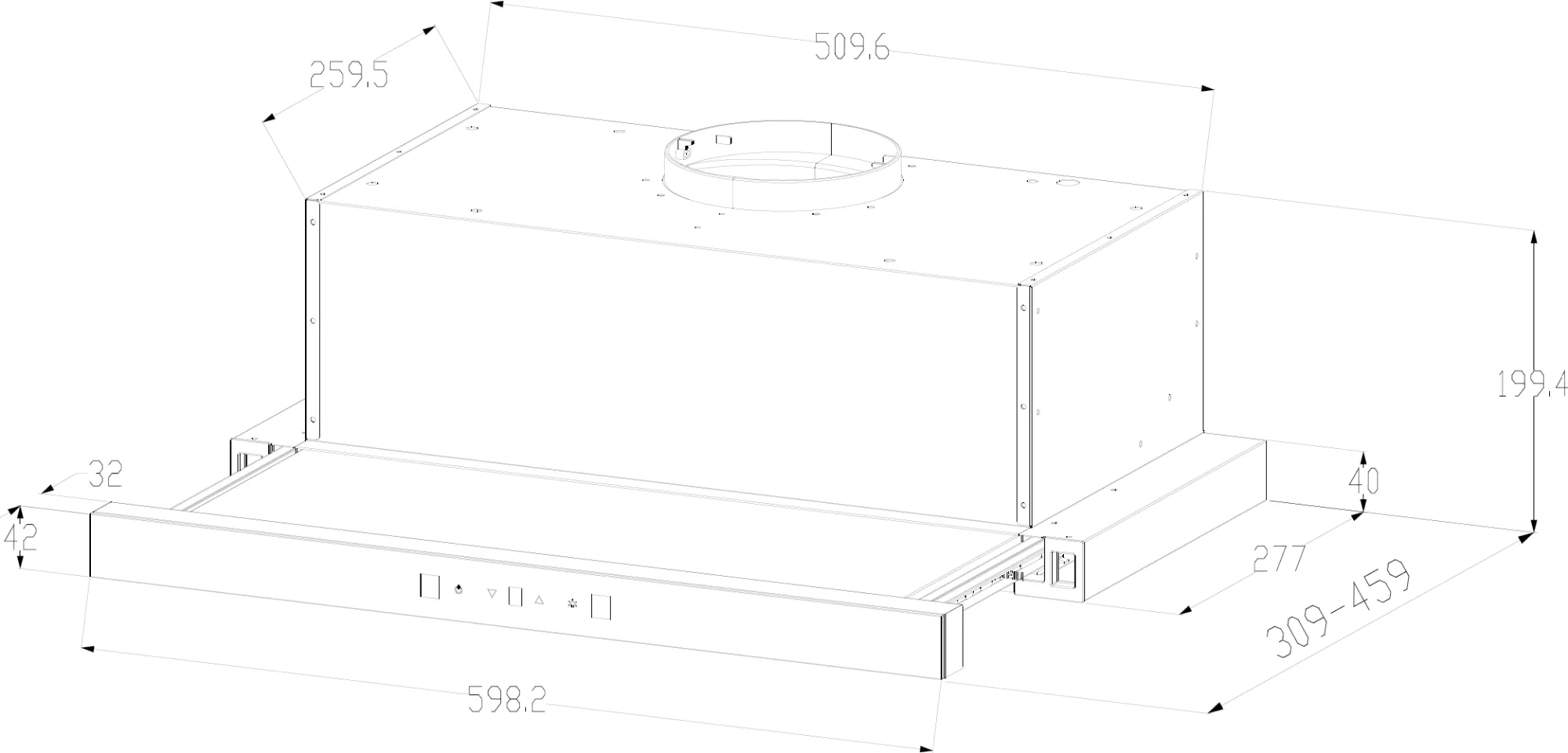 Obrázok ODSÁVAČ PAR TELESKOPICKÝ KLT6100BLG