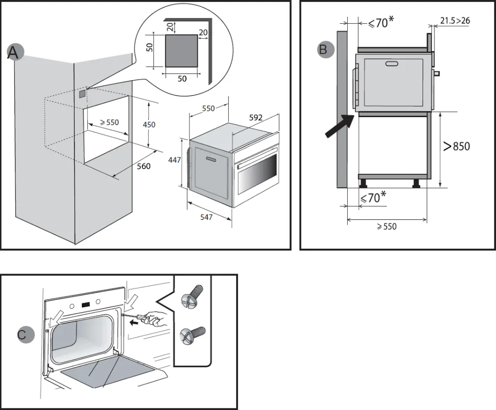 Obrázok MIKROVLNNÁ RÚRA BKC5430BB