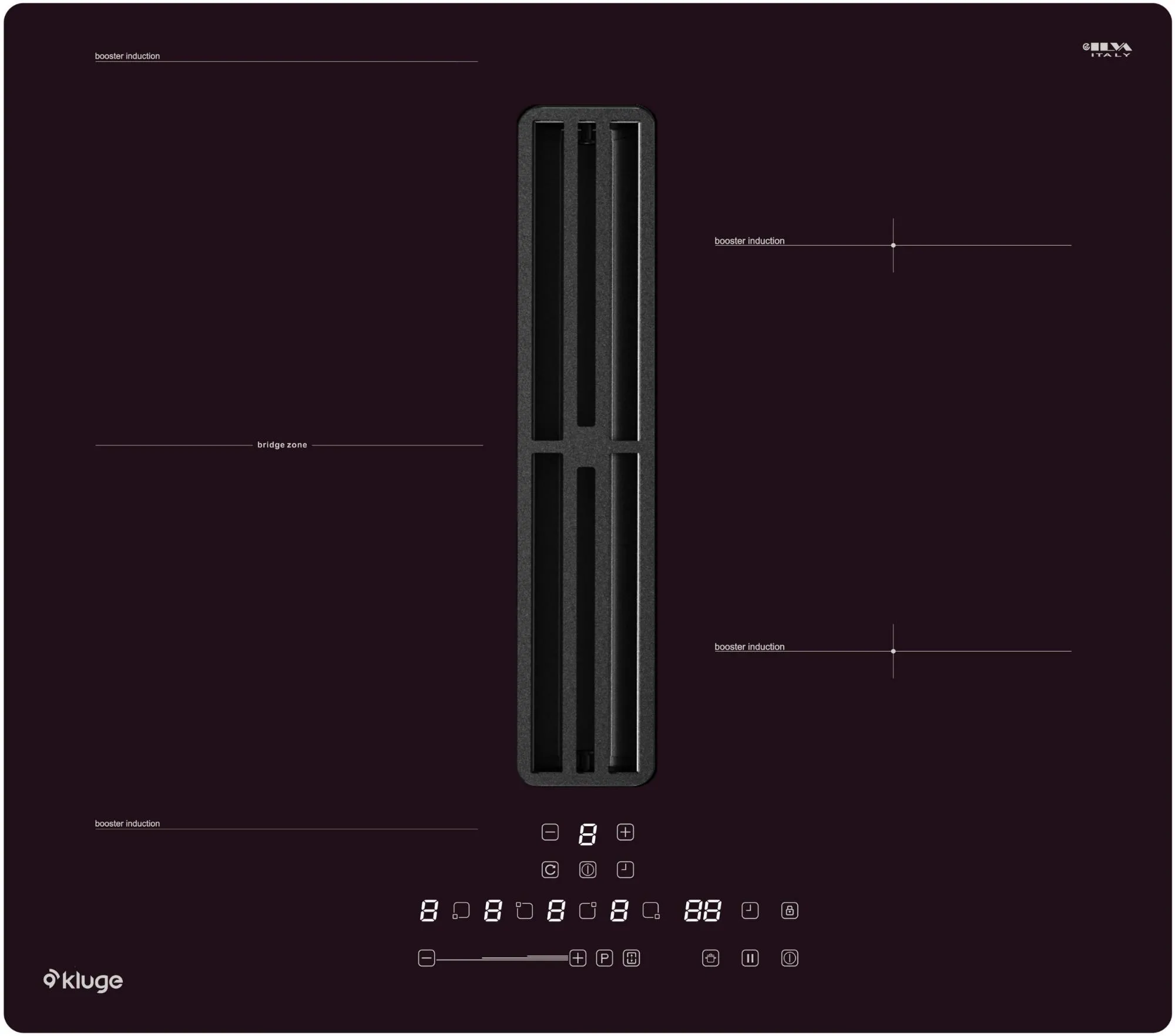 Obrázok DOSKA INDUKČNÁ S INTEGROVANÝM ODSÁVAČOM KHI6000B