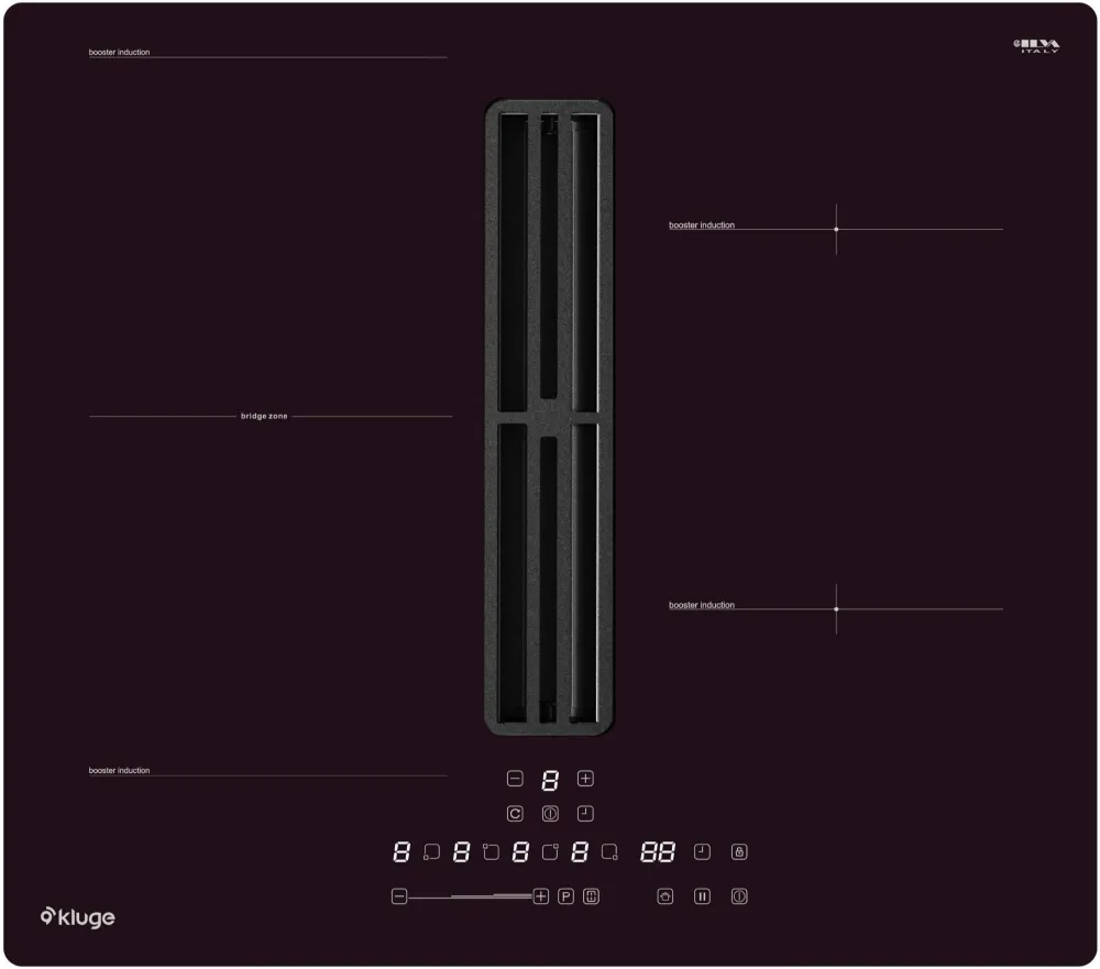 DOSKA INDUKČNÁ S INTEGROVANÝM ODSÁVAČOM KHI6000B
