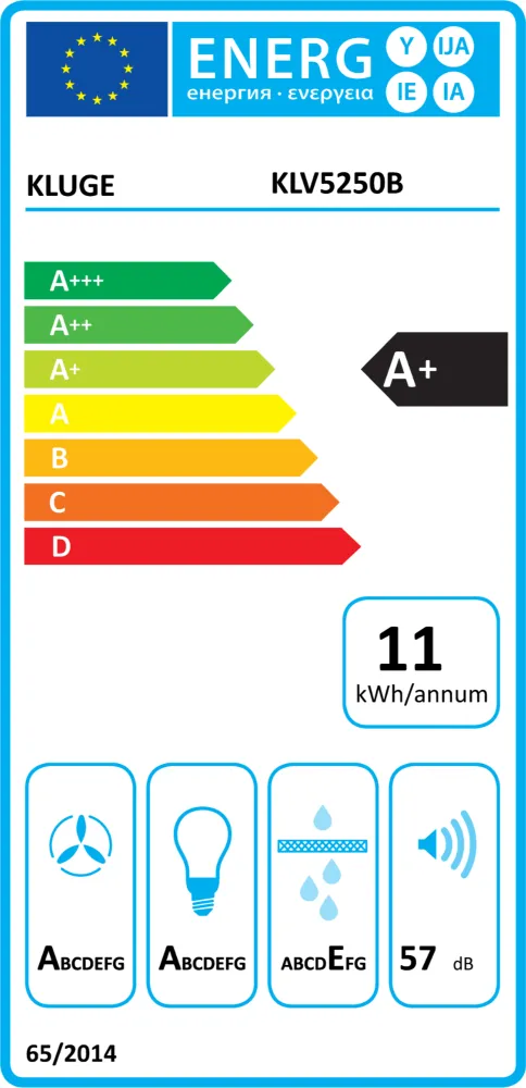 Obrázok Odsávač plne vstavaný KLV5250B