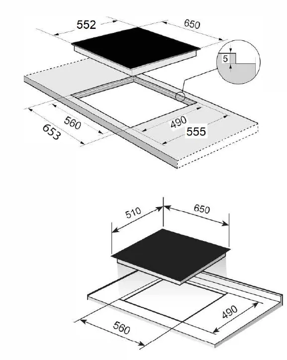 Obrázok DOSKA SKLOKERAMICKÁ DPV4601B