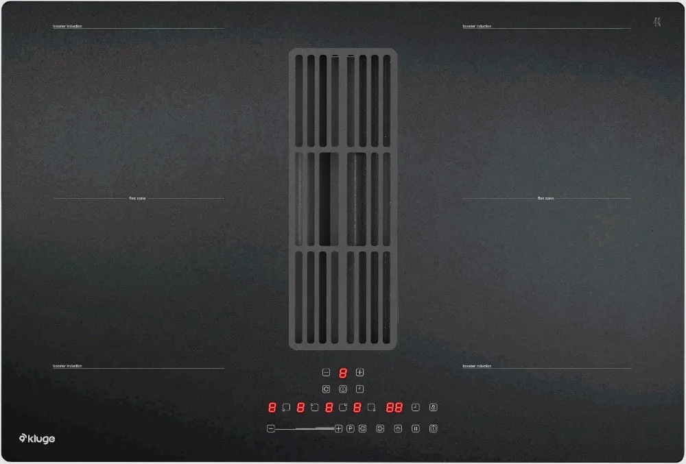 Obrázok Doska indukčná s integrovaným odsávačom KHI8000B
