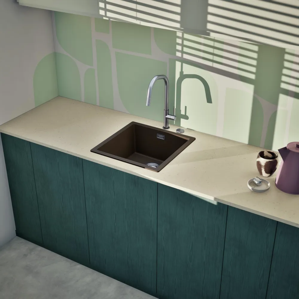 Obrázok Drez KAIA N-100 Bronze horné uloženie