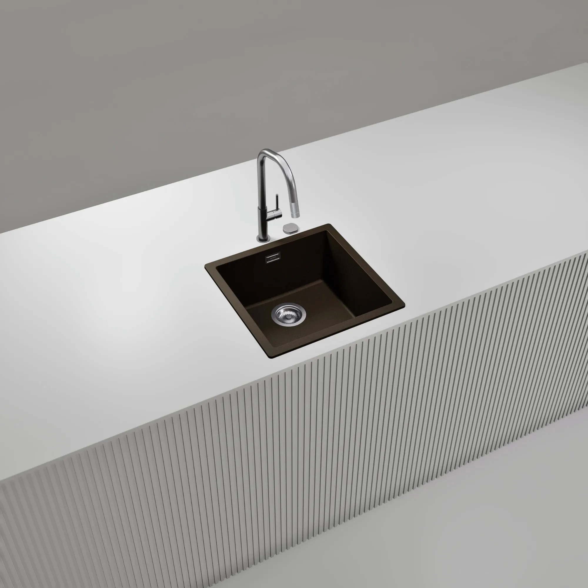 Obrázok Drez KAIA N-100 Bronze horné uloženie