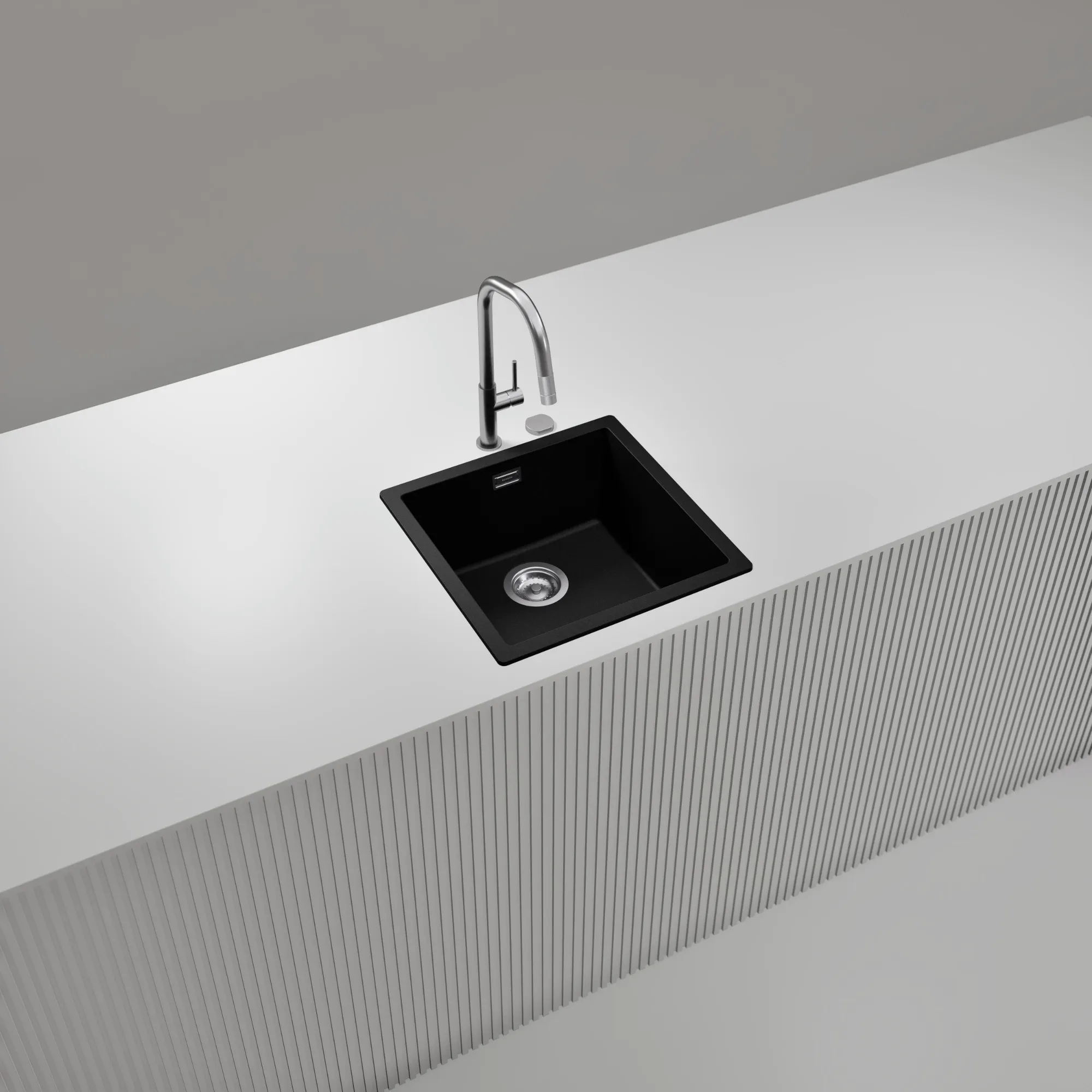 Obrázok Drez KAIA N-100 Magma horné uloženie