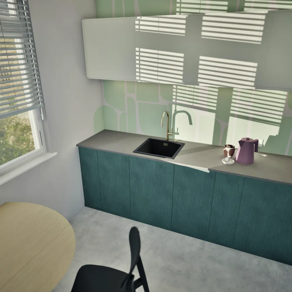 Obrázok Drez KAIA N-100 Magma horné uloženie