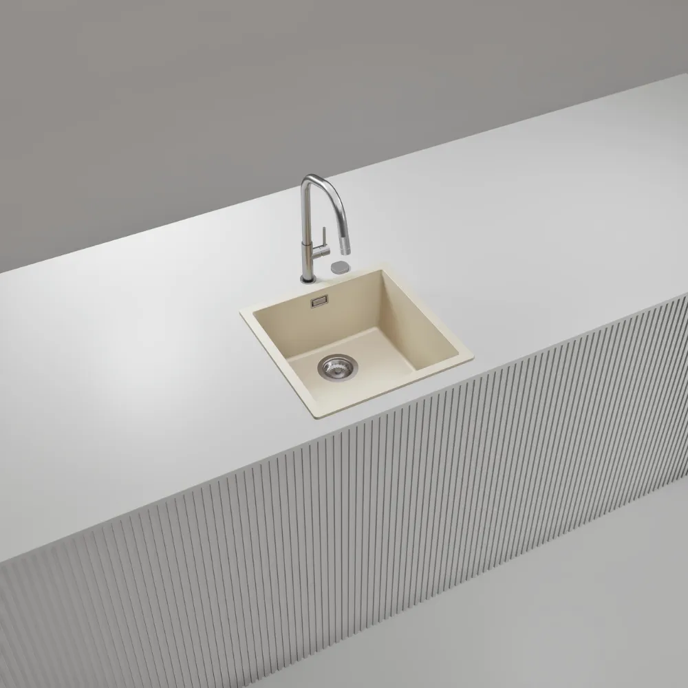 Obrázok Drez KAIA N-100 Magnolia horné uloženie