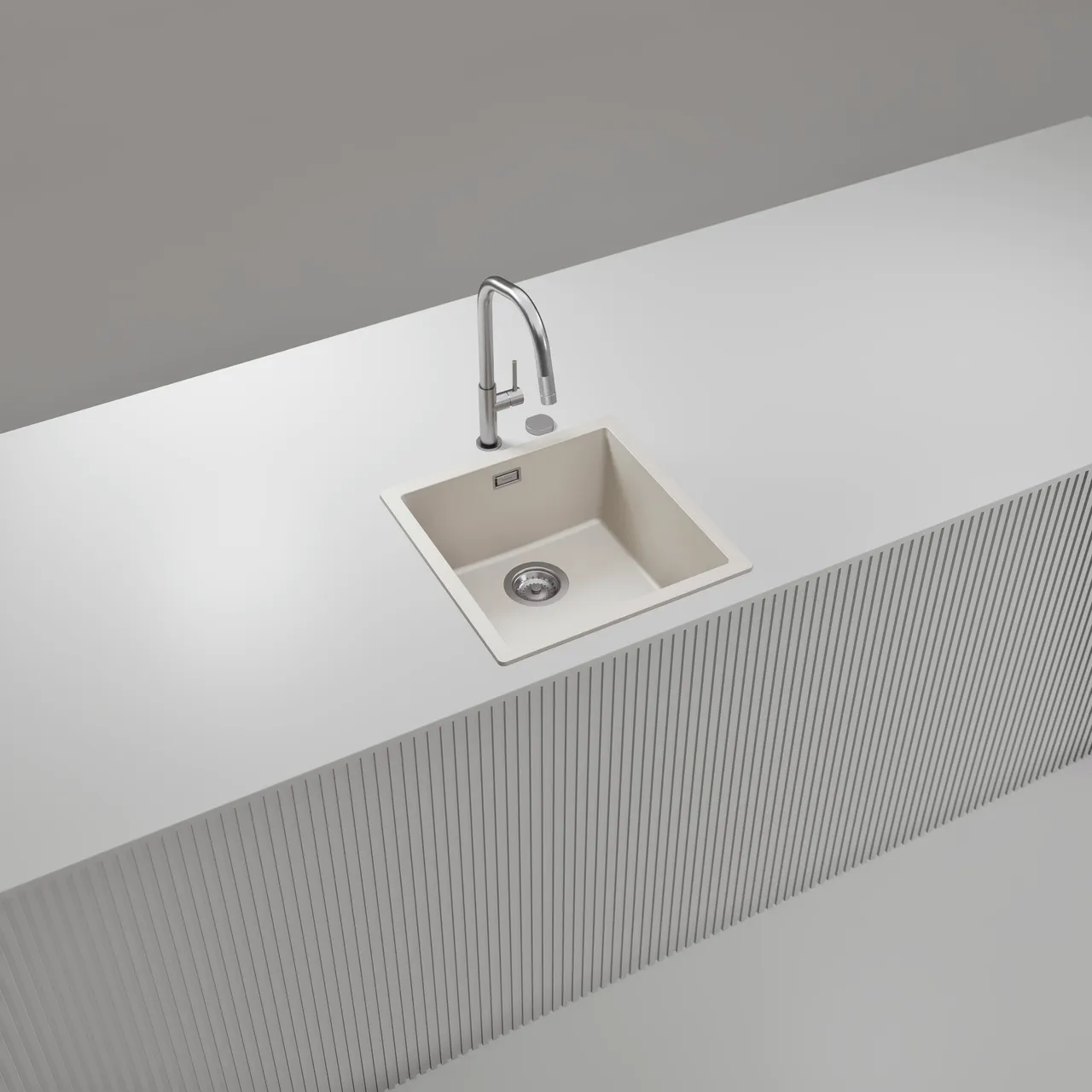 Obrázok Drez KAIA N-100 Polaris horné uloženie