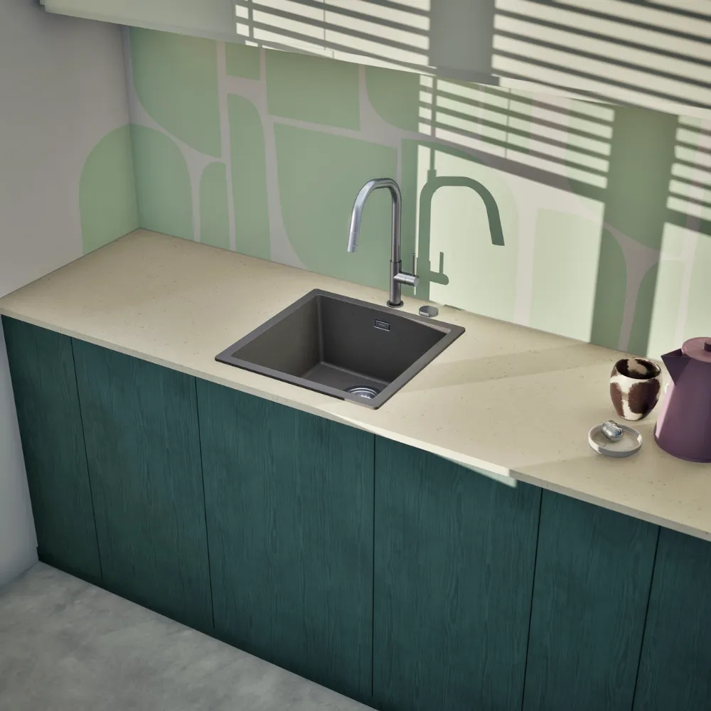 Obrázok Drez KAIA N-100 Stone horné uloženie