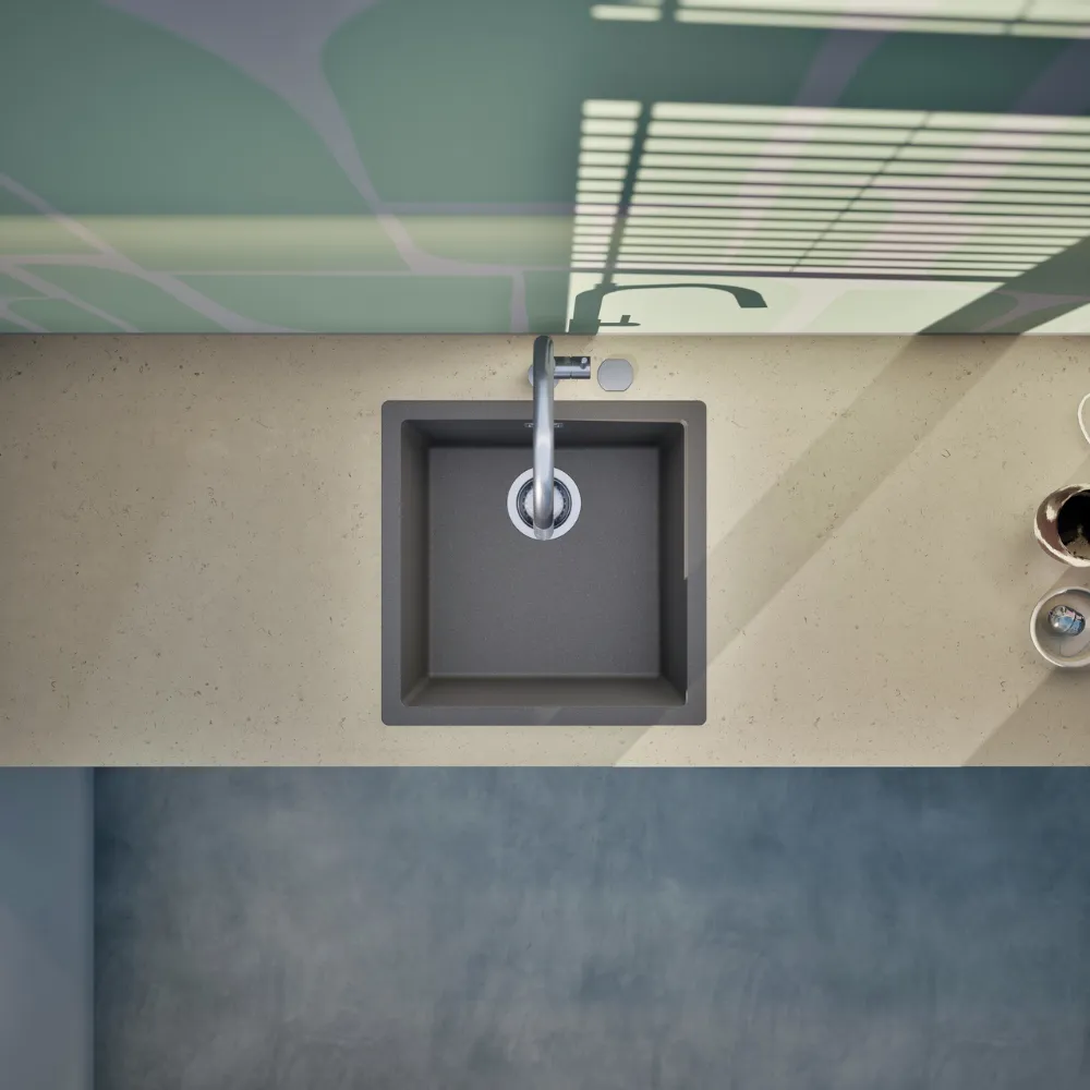 Obrázok Drez KAIA N-100 Stone horné uloženie