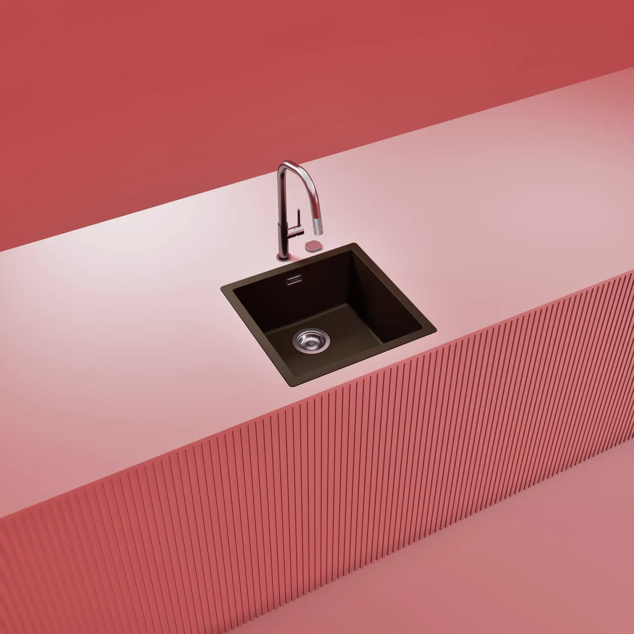 Obrázok Drez KAIA N-100 Bronze do roviny