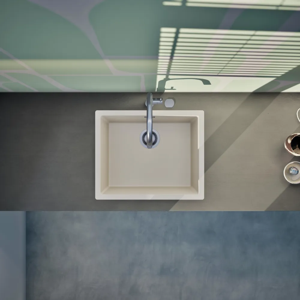 Obrázok Drez KAIA N-100L Magnolia horné uloženie