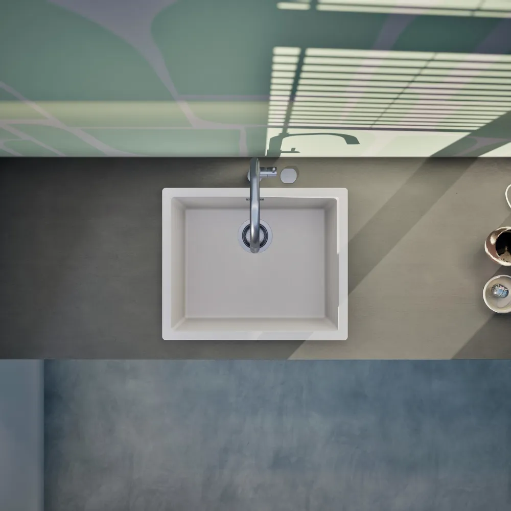 Obrázok Drez KAIA N-100L Polaris horné uloženie