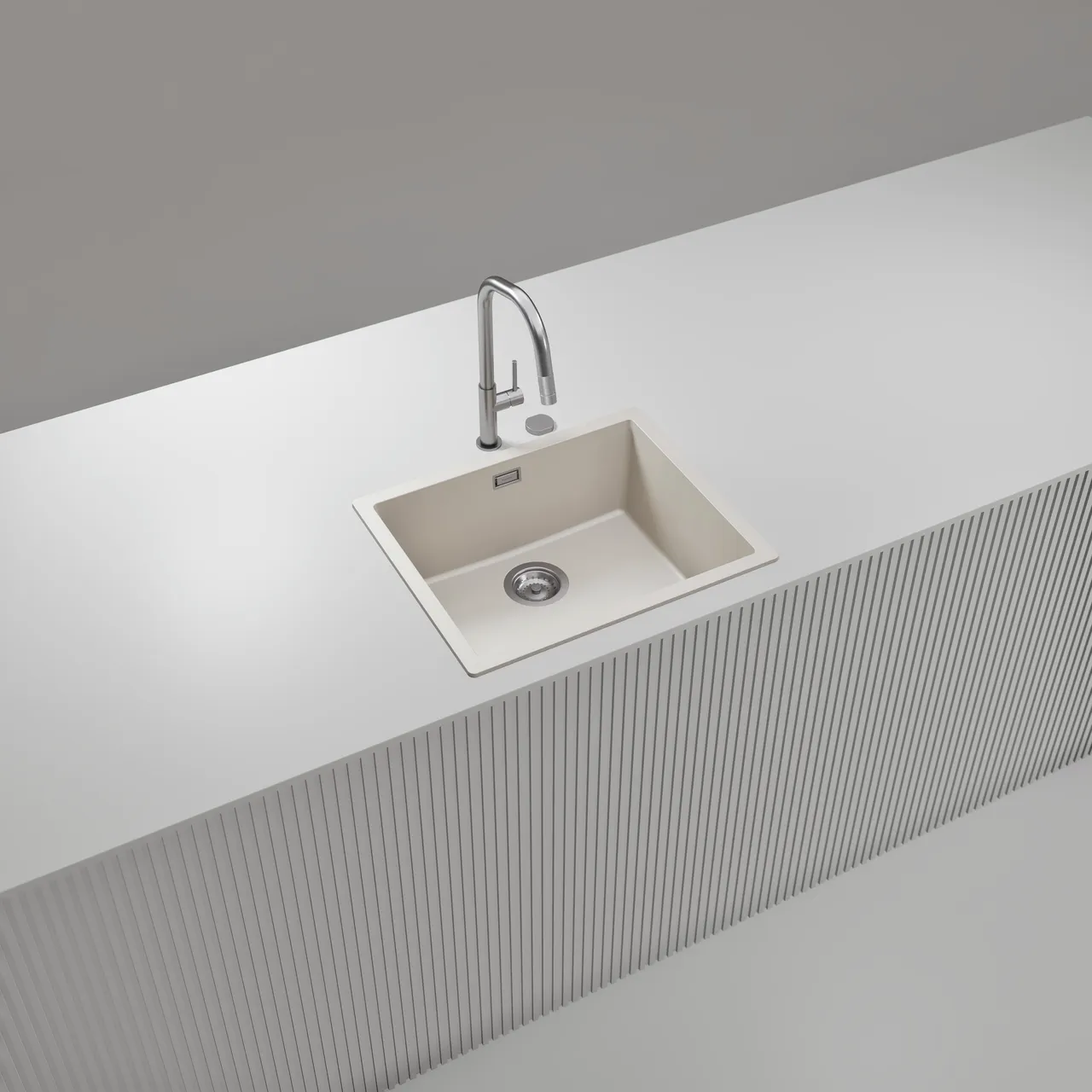 Obrázok Drez KAIA N-100L Polaris horné uloženie