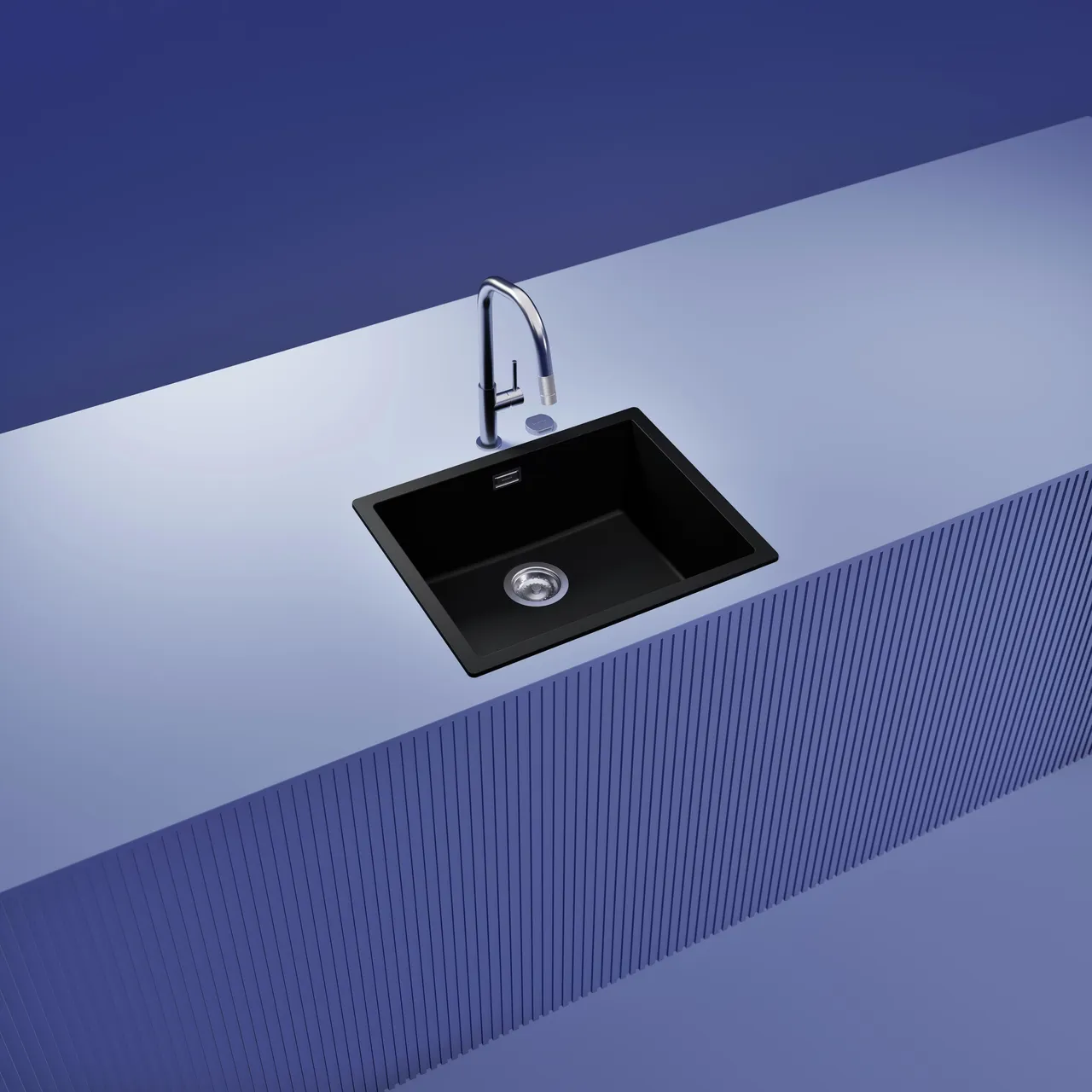 Obrázok Drez KAIA N-100L Puro horné uloženie