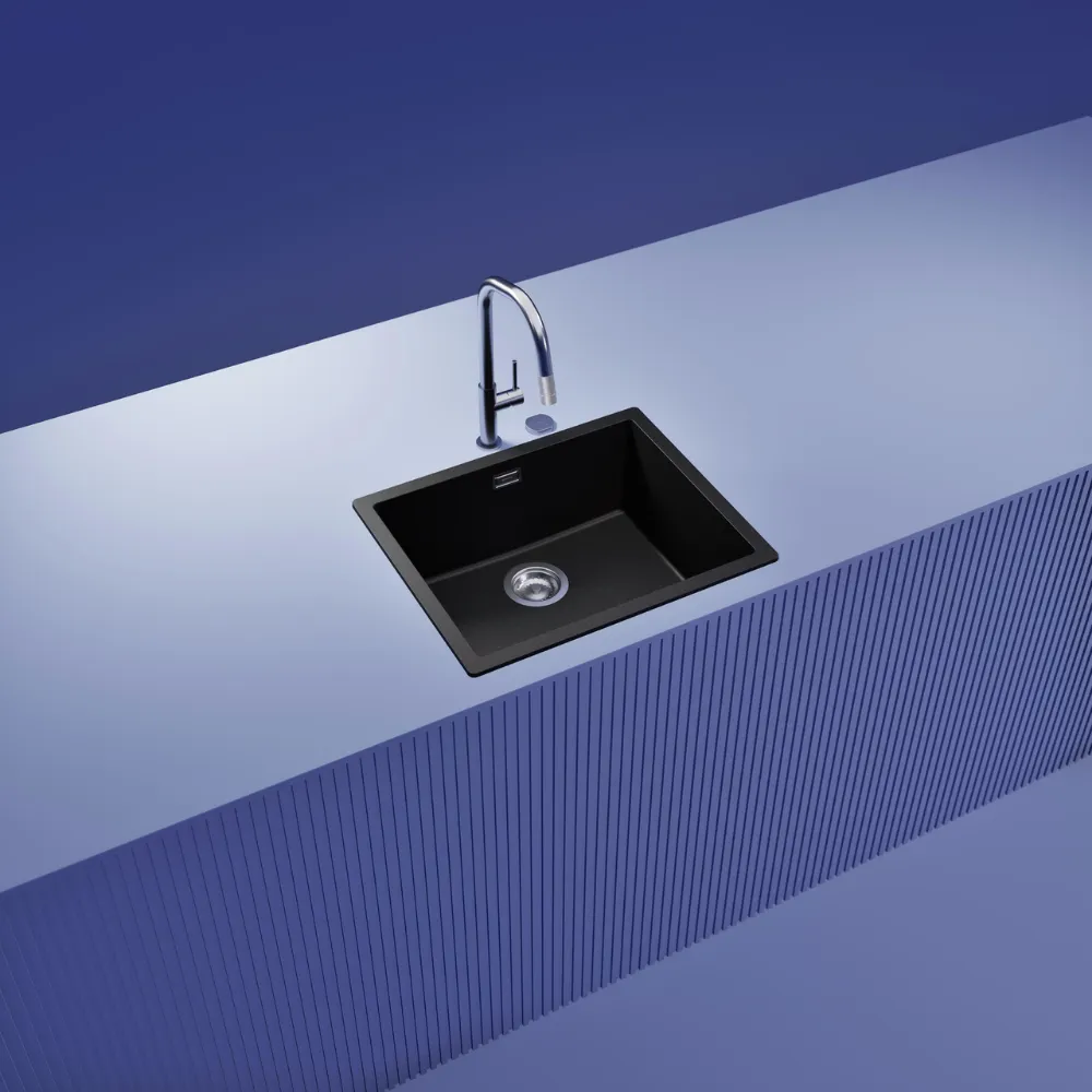 Obrázok Drez KAIA N-100L Stone horné uloženie