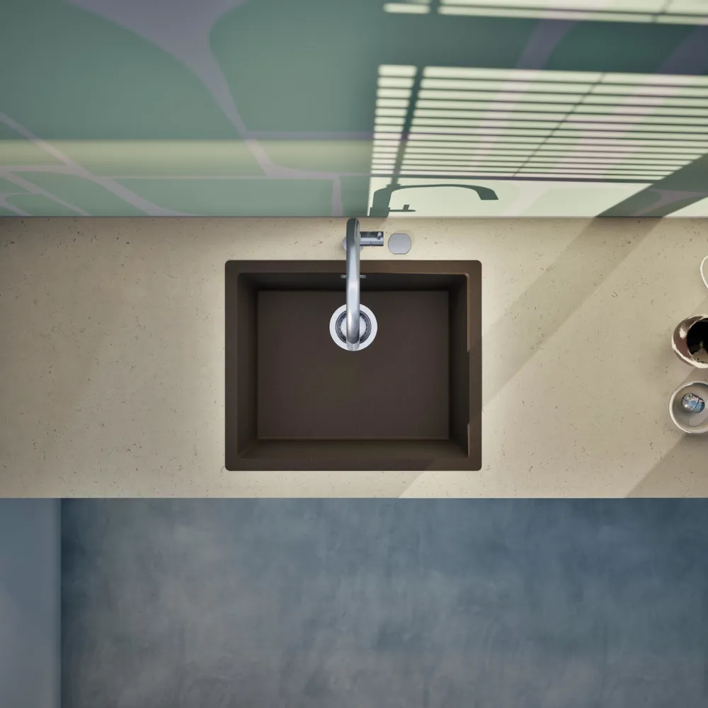 Obrázok Drez KAIA N-100L Bronze do roviny