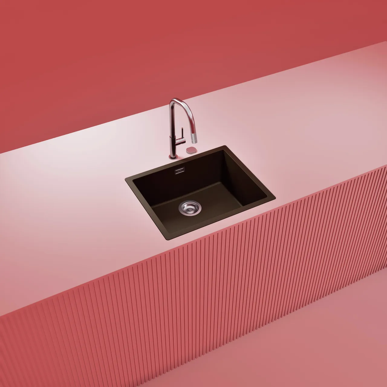 Obrázok Drez KAIA N-100L Bronze do roviny