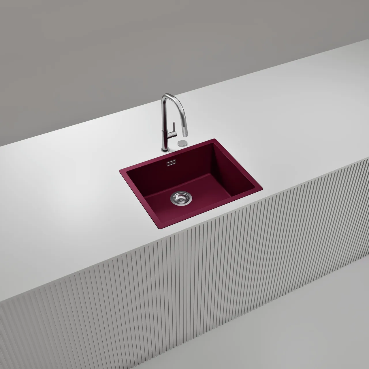 Obrázok Drez KAIA N-100L Berry do roviny