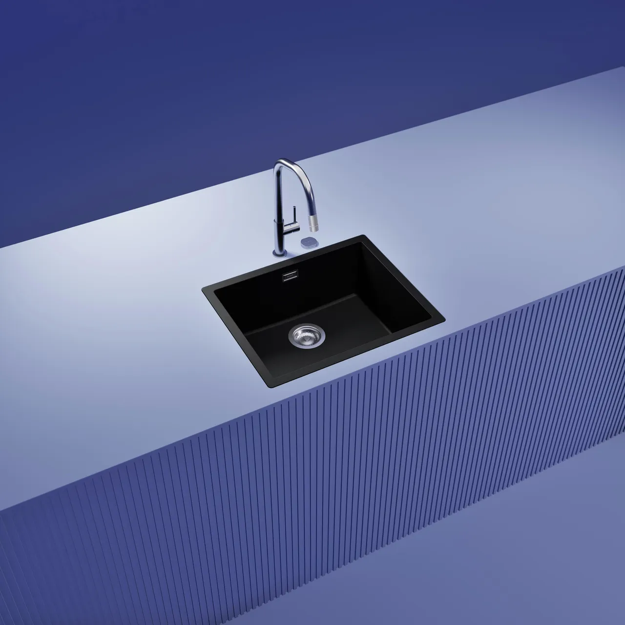 Obrázok Drez KAIA N-100L Magma do roviny