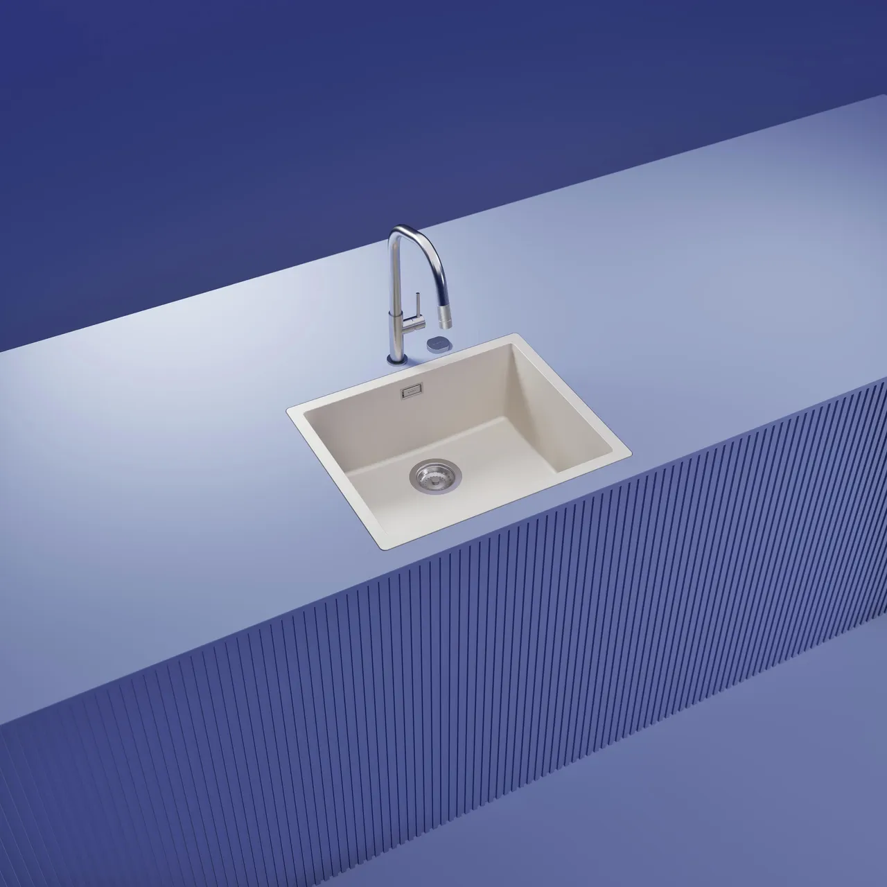 Obrázok Drez KAIA N-100L Polaris do roviny