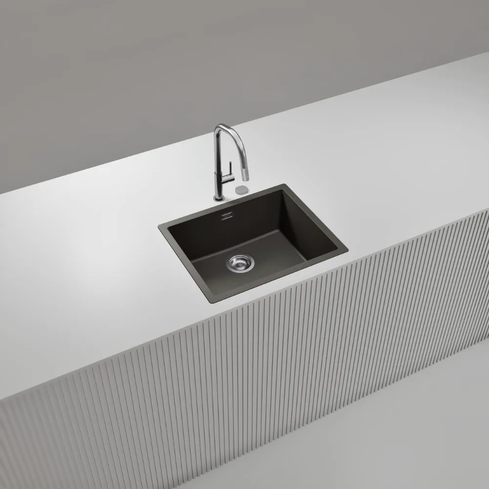 Obrázok Drez KAIA N-100L Silverstone do roviny