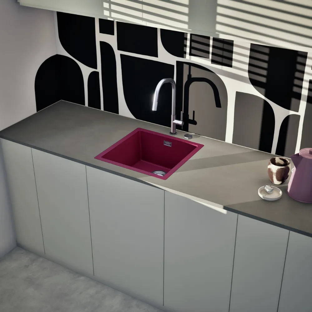 Obrázok Drez KAIA N-100 Berry do roviny