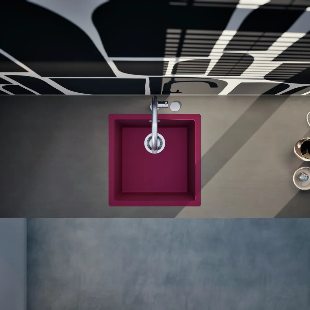 Obrázok Drez KAIA N-100 Berry do roviny