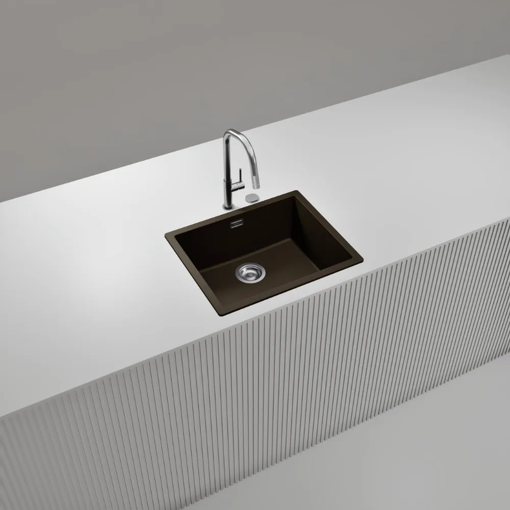 Obrázok Drez KAIA N-100L Bronze horné uloženie