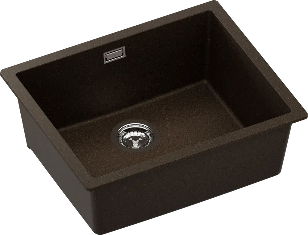 Obrázok Drez KAIA N-100L Bronze horné uloženie