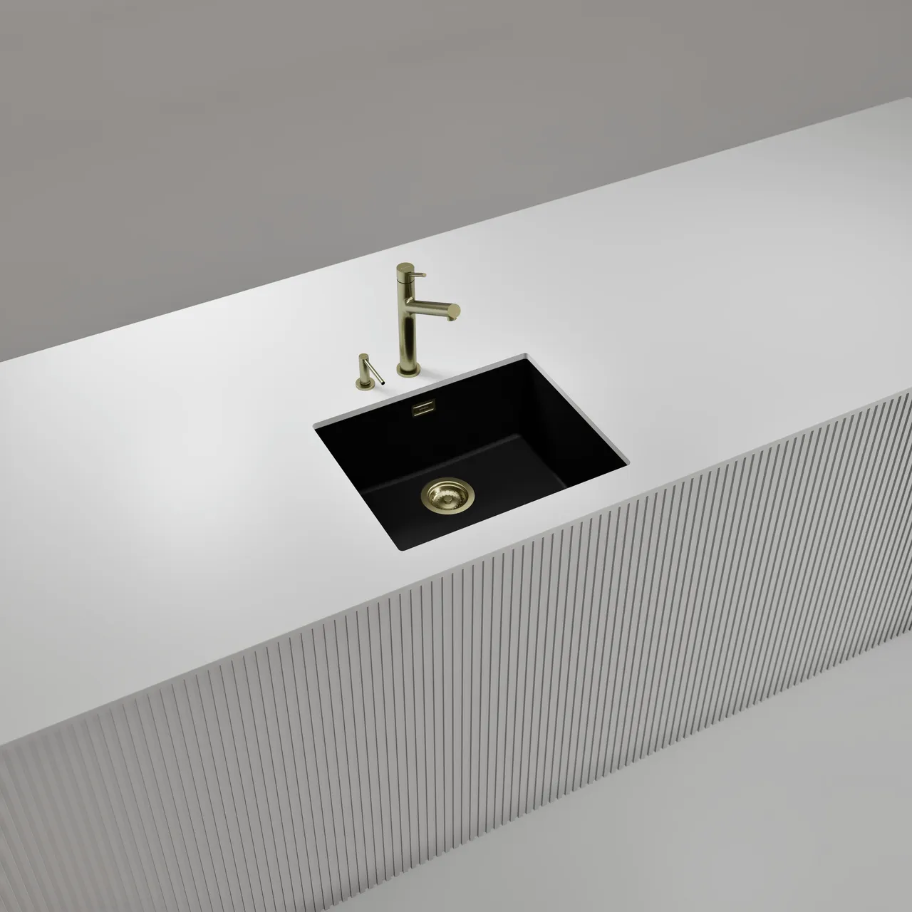 Obrázok Drez KAIA N-100L Magma spodné uloženie