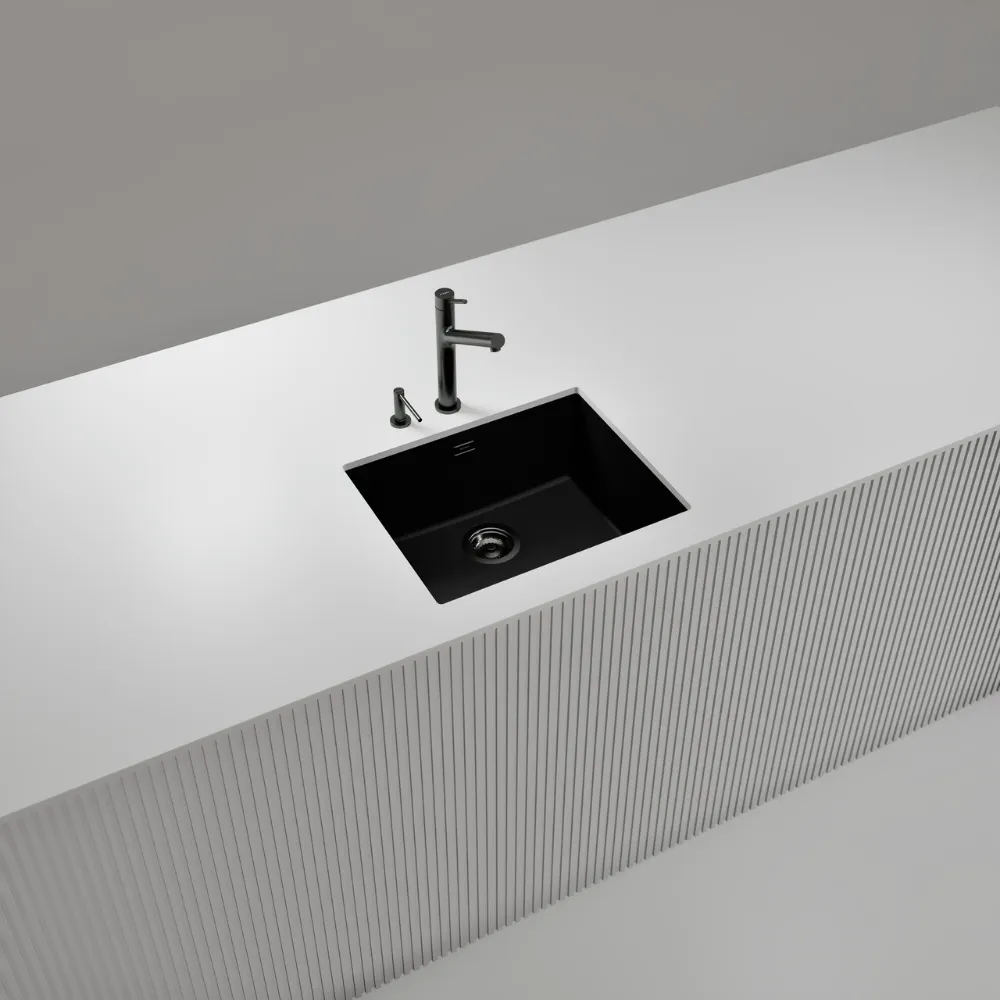 Obrázok Drez KAIA N-100L Magma spodné uloženie