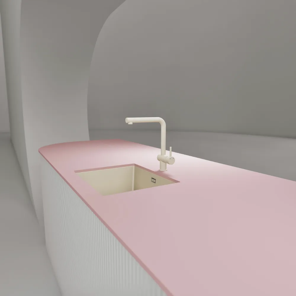 Obrázok Drez KAIA N-100L Magnolia spodné uloženie