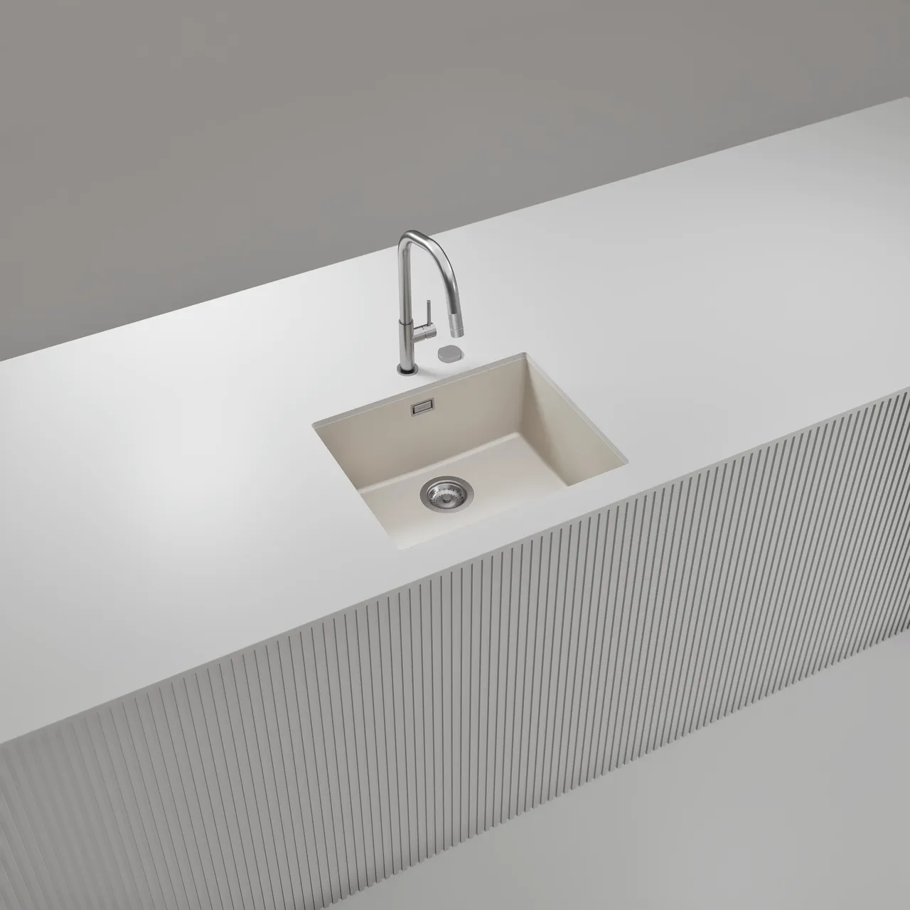 Obrázok Drez KAIA N-100L Polaris spodné uloženie