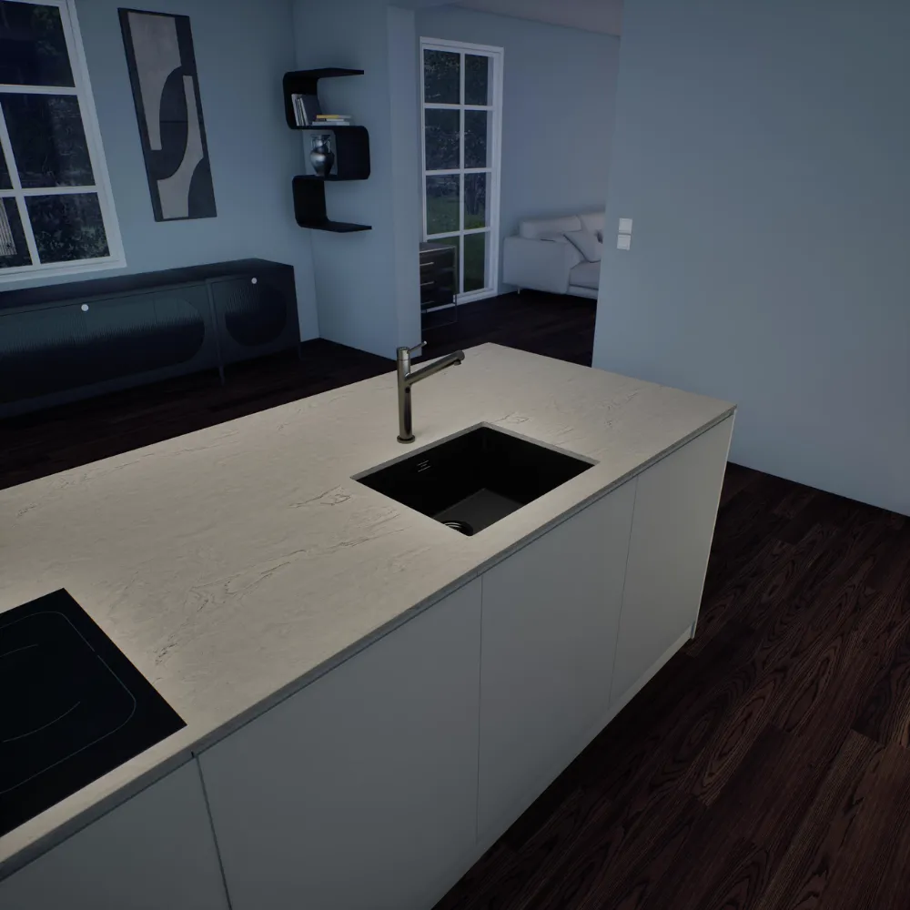 Obrázok Drez KAIA N-100L Puro spodné uloženie