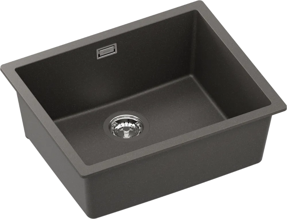 Obrázok Drez KAIA N-100L Silverstone spodné uloženie