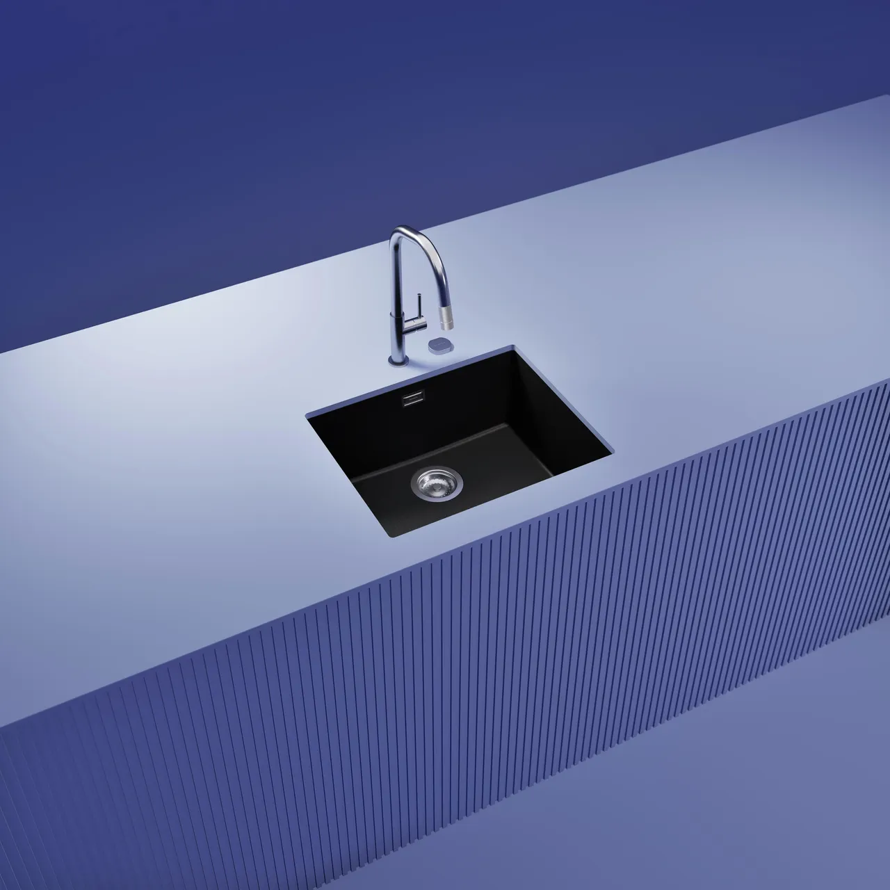 Obrázok Drez KAIA N-100L Stone spodné uloženie