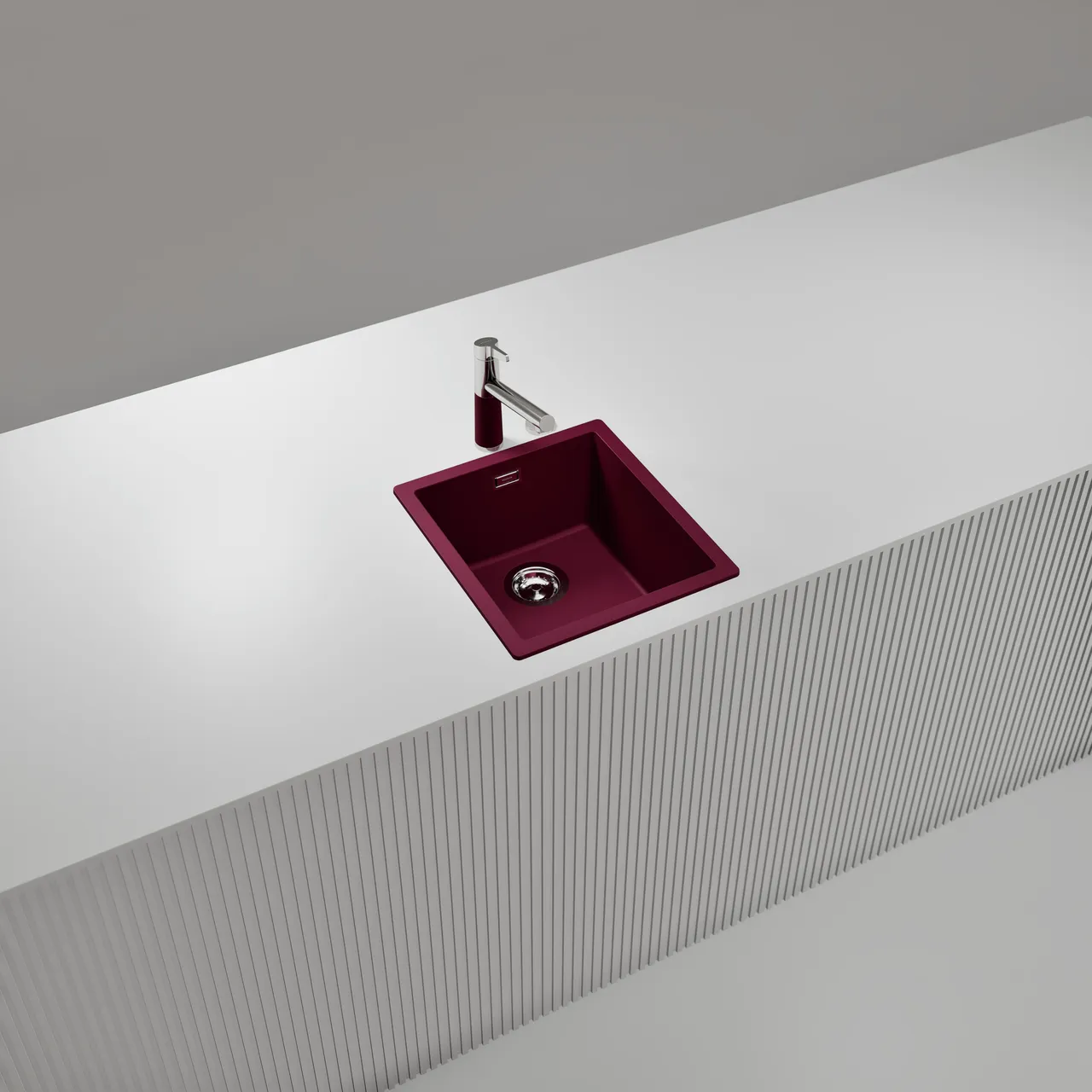 Obrázok Drez KAIA N-100S Berry horné uloženie