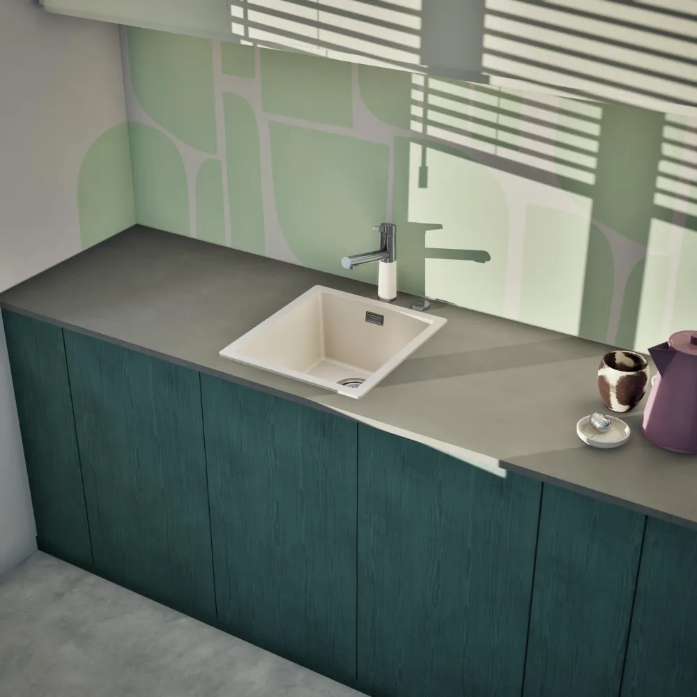 Obrázok Drez KAIA N-100S Magnolia horné uloženie