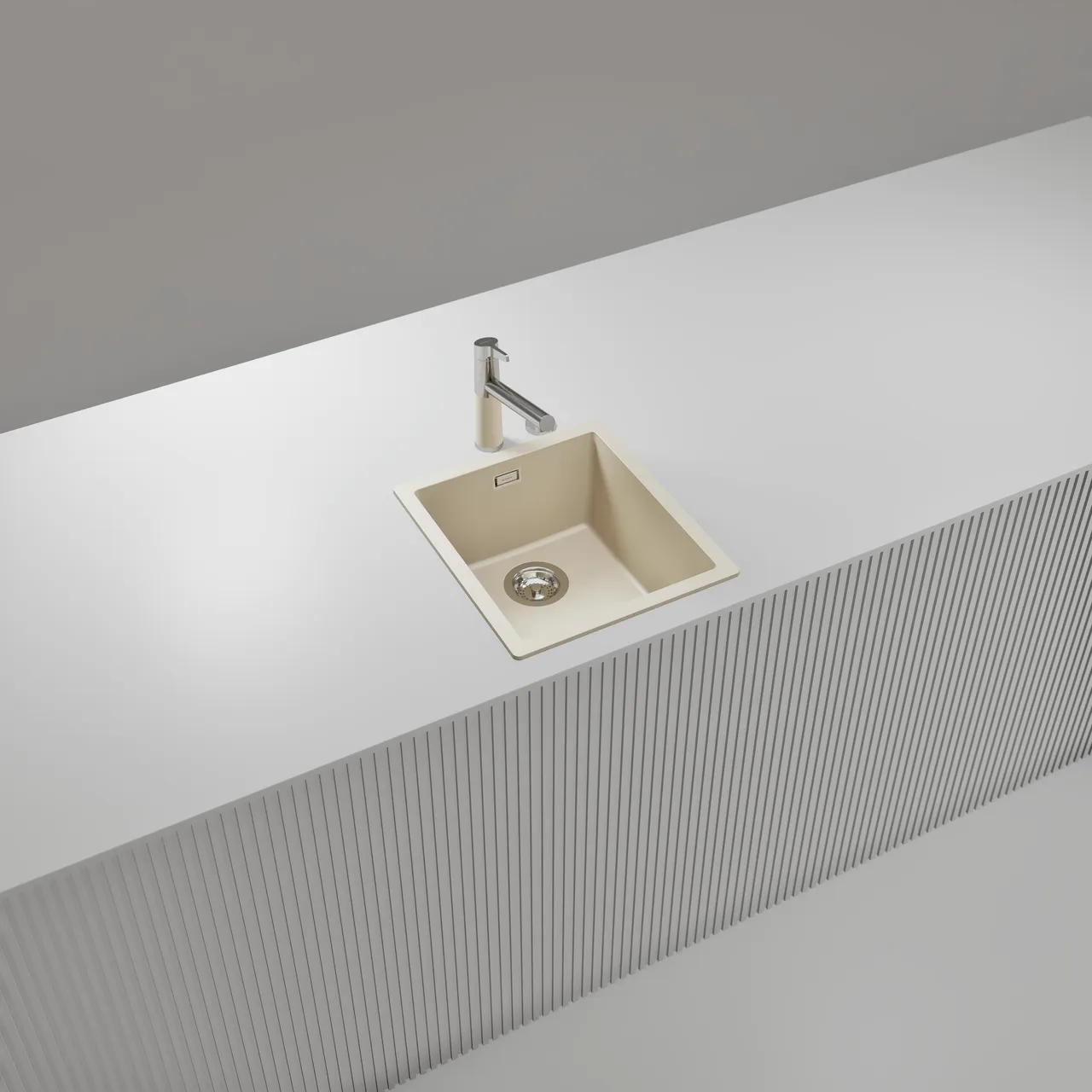 Obrázok Drez KAIA N-100S Magnolia horné uloženie